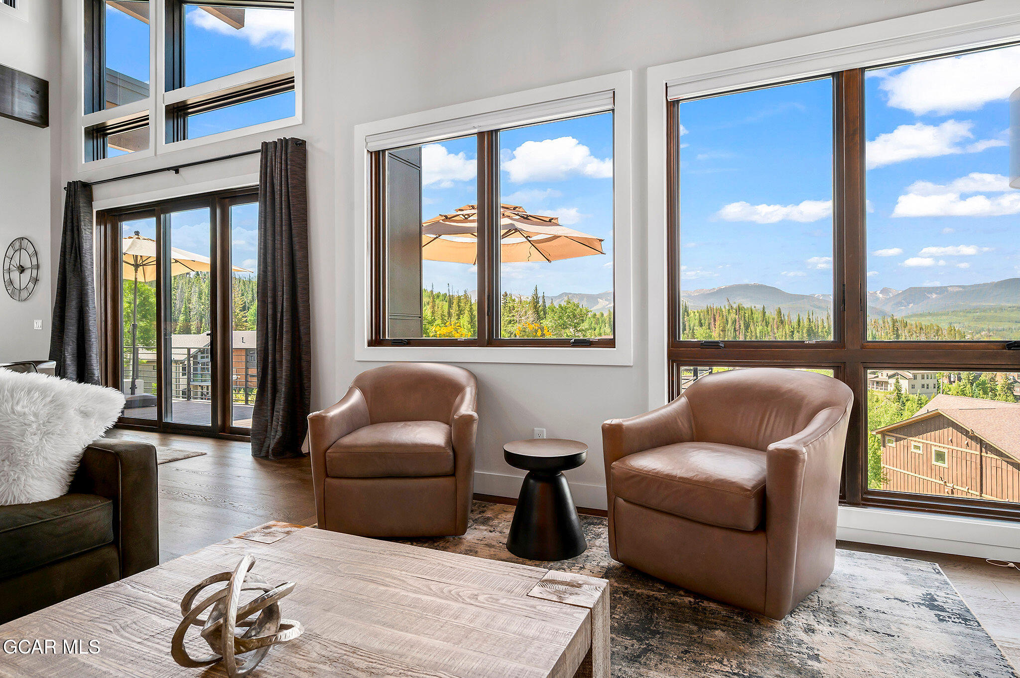 82 Game Trail Fraser, CO 80442 - Photo 6 of 51 a living room with furniture and a large window