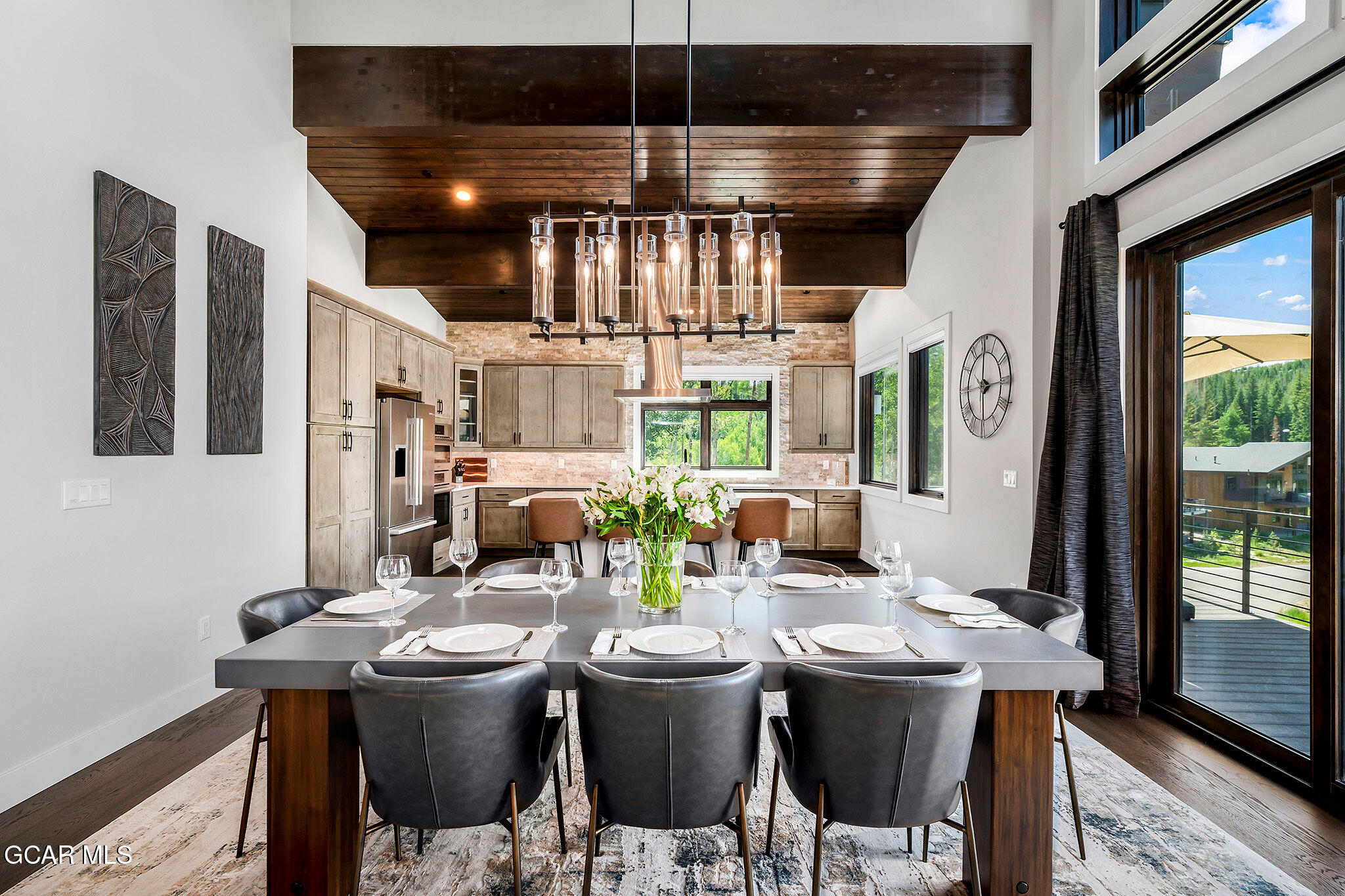 82 Game Trail Fraser, CO 80442 - Photo 9 of 51 a view of a dining room with furniture window and outside view