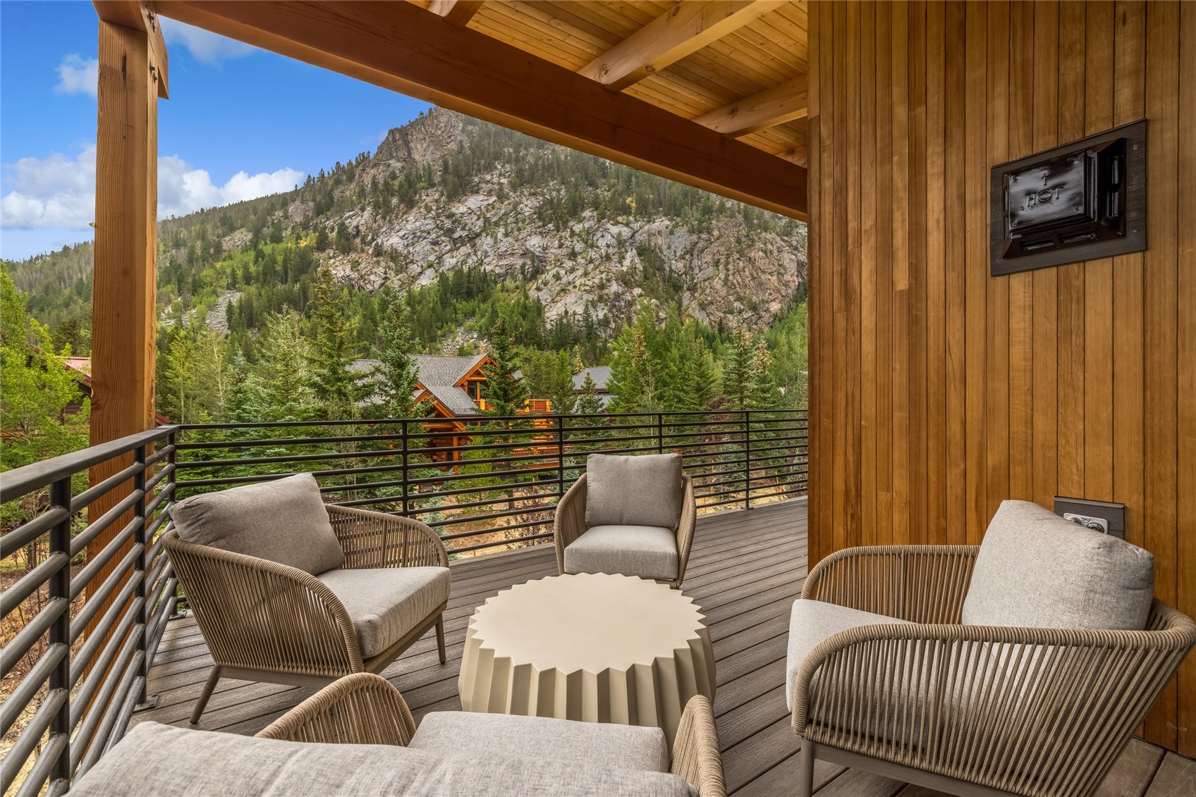 80 West Main Street, Unit 305 Frisco, CO 80443 - Photo 16 of 46 a balcony view with couple of chairs