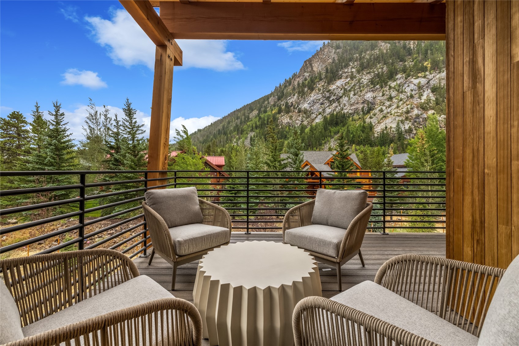 80 West Main Street, Unit 305 Frisco, CO 80443 - Photo 17 of 46 a view of outdoor space with seating area