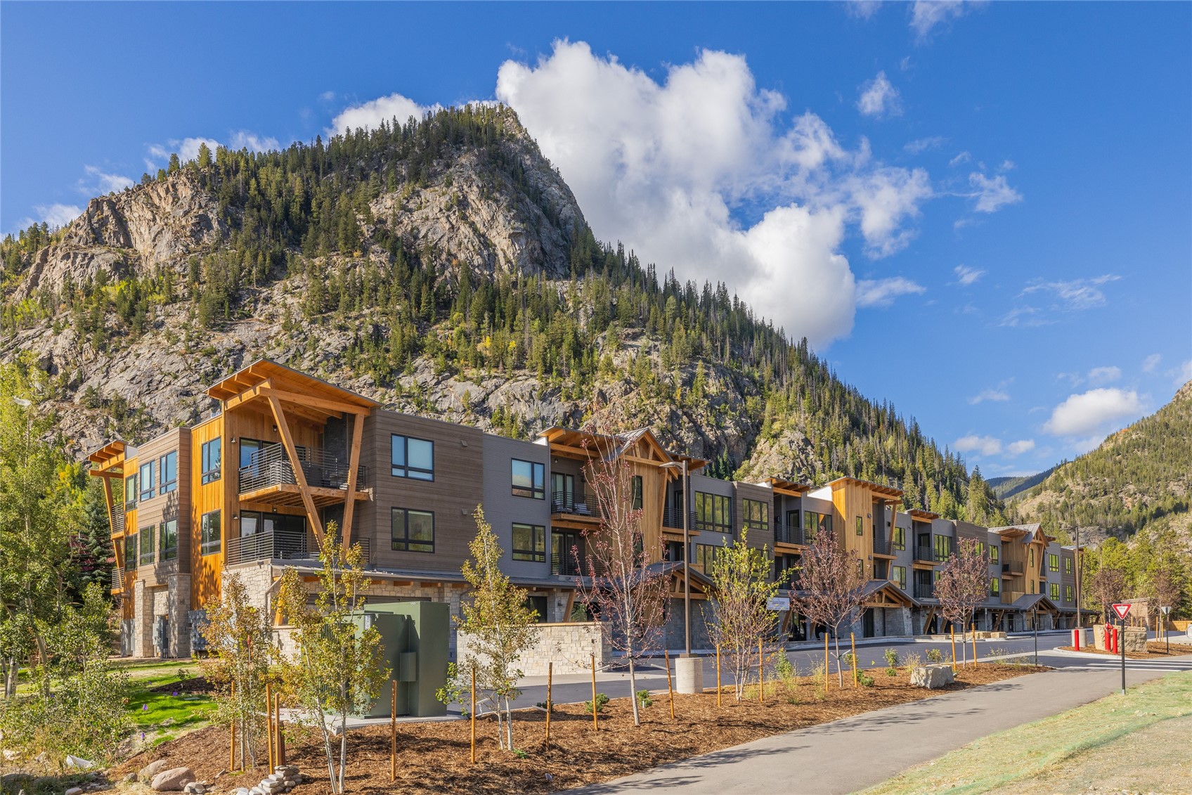 80 West Main Street, Unit 305 Frisco, CO 80443 - Photo 43 of 46 a view of a building with a street