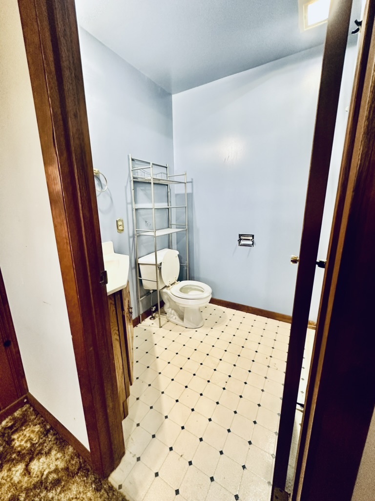 1111 North Bell Avenue Pontiac, IL 61764 - Photo 30 of 35 a bathroom with a sink and a mirror