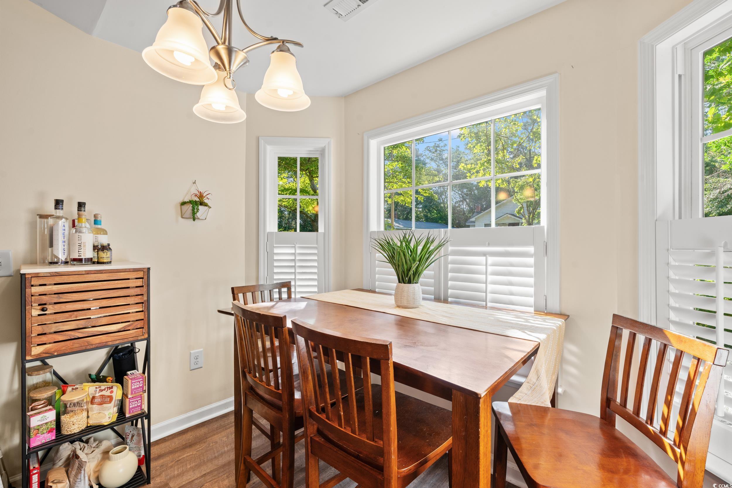 1208 10th Avenue Conway, SC 29526 - Photo 13 of 34 Dining room with hardwood / wood-style floors and