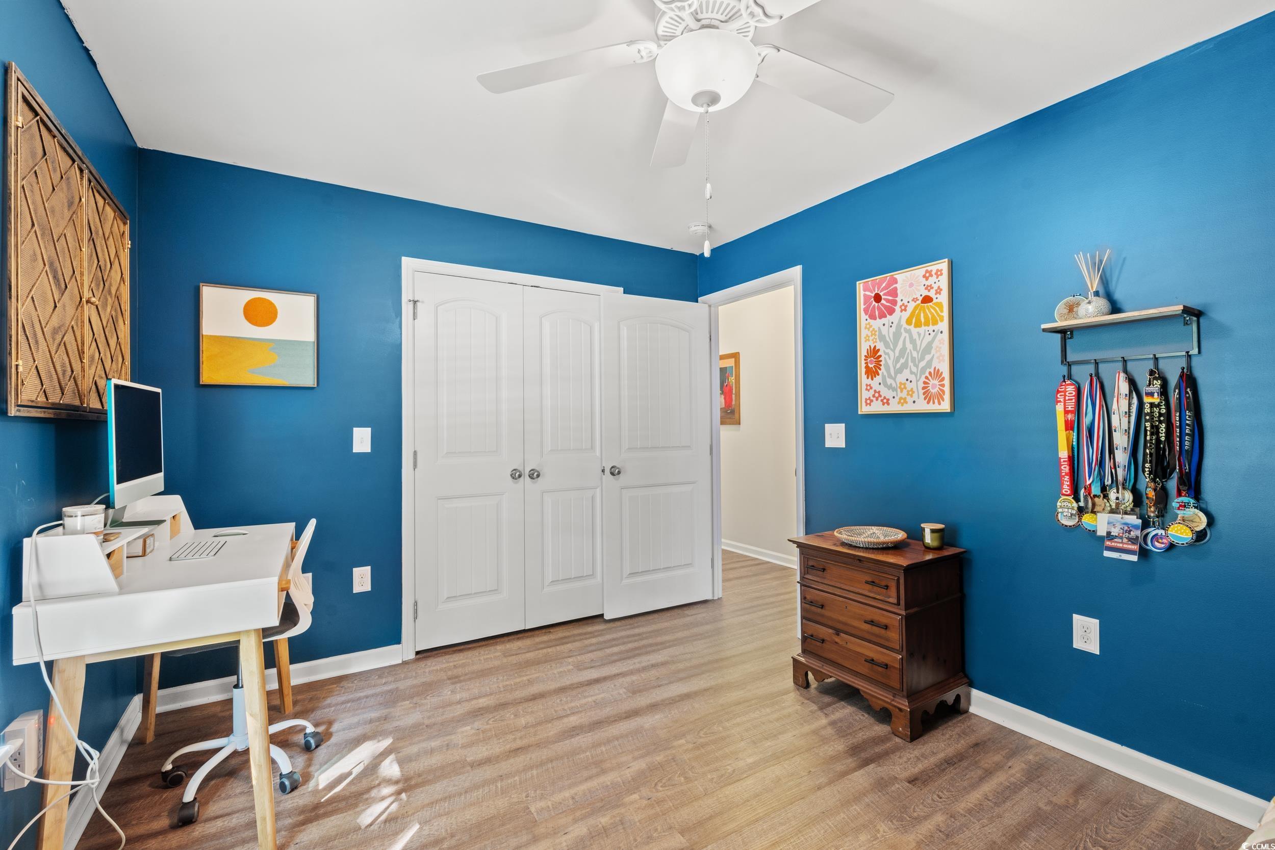 1208 10th Avenue Conway, SC 29526 - Photo 22 of 34 Office with light hardwood / wood-style floors and