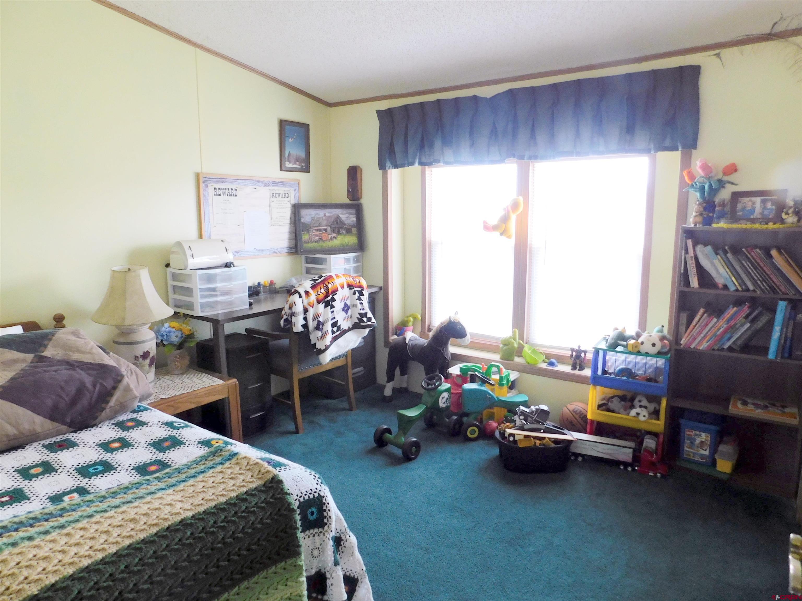 600 County Road 8F Egnar, CO 81325 - Photo 14 of 45 a bedroom with bed and a window