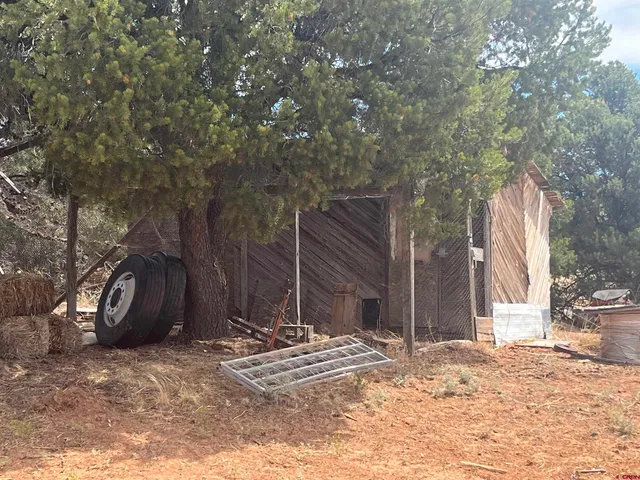 a view of a dry field