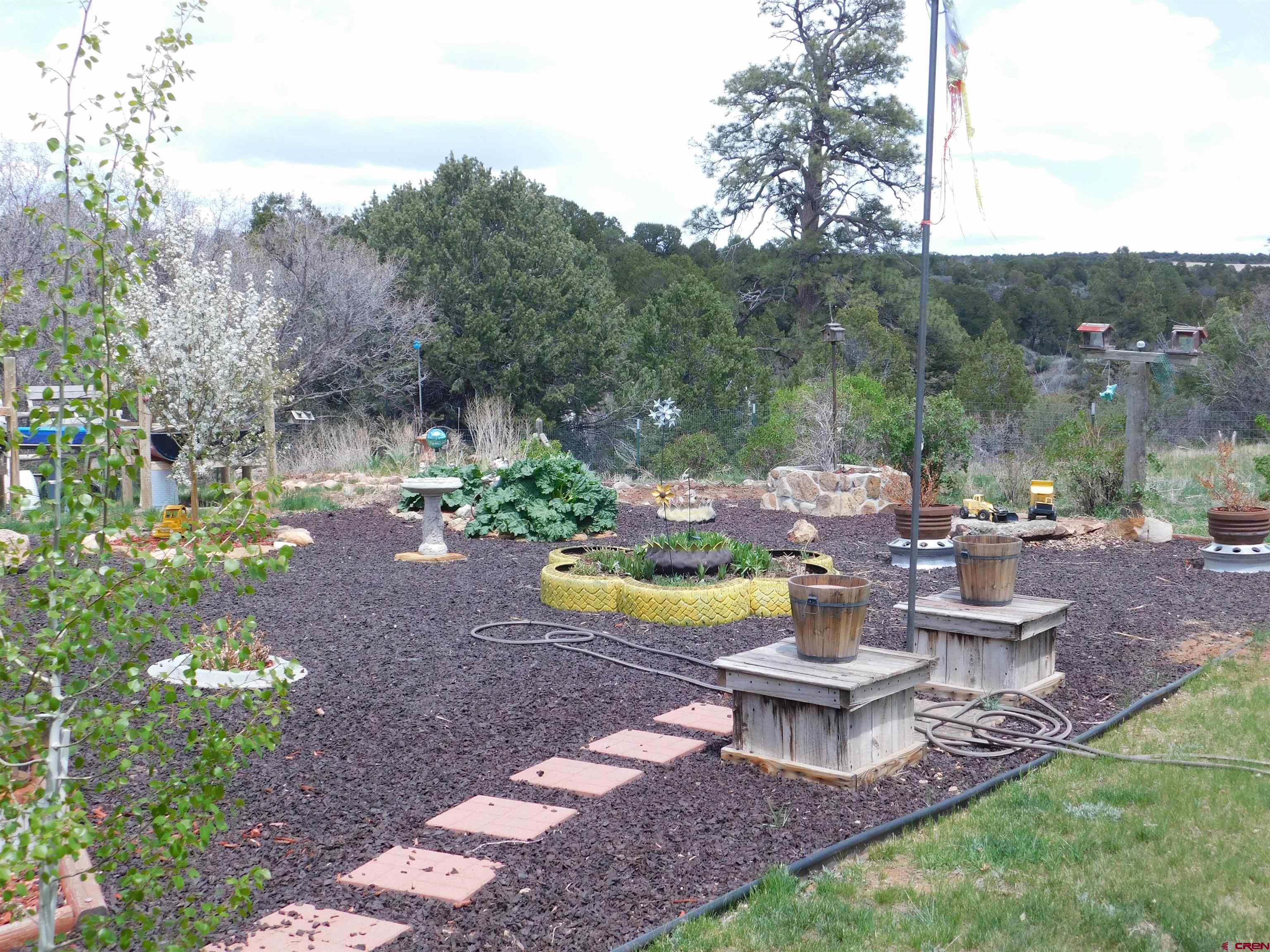 600 County Road 8F Egnar, CO 81325 - Photo 40 of 45 a view of a swimming pool with a yard