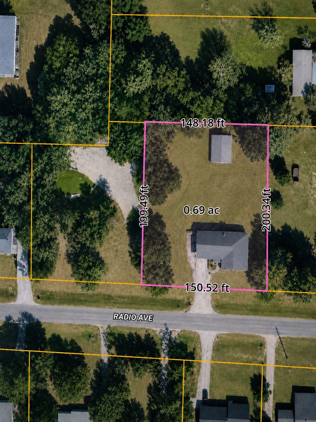 85091 Radio Road Yulee, FL 32097 - Photo 44 of 44 Approx. New Boundary