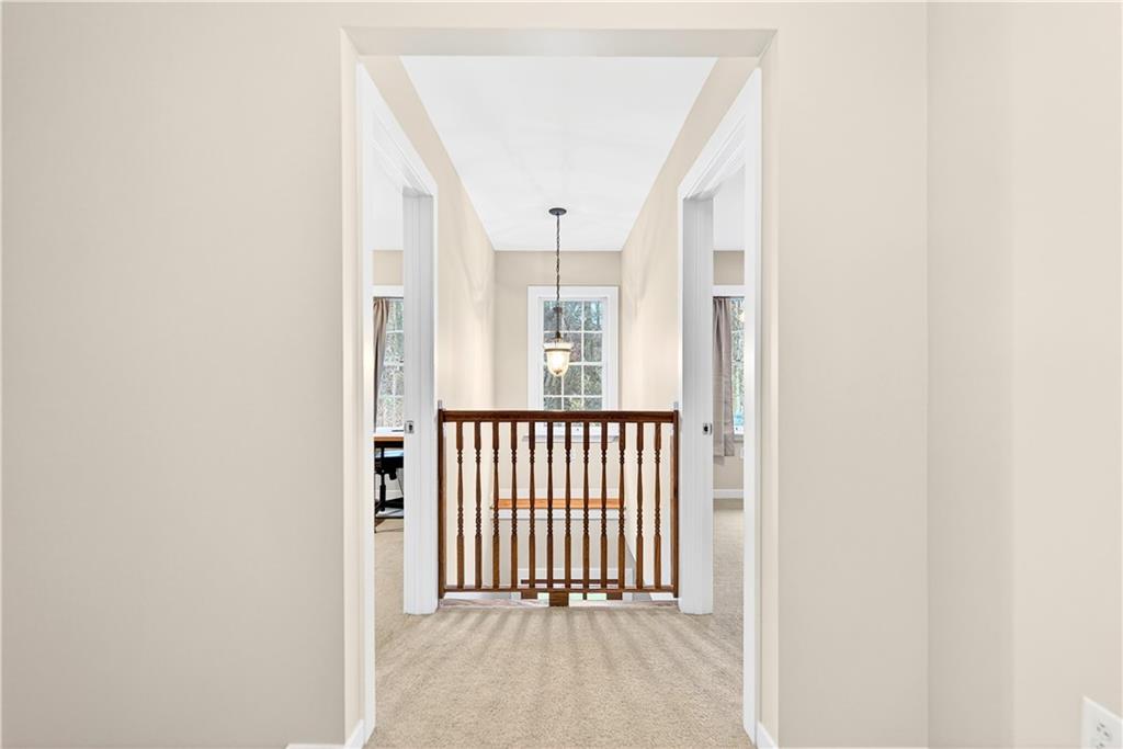 687 Old Millcreek Road Hookstown, PA 15050 - Photo 24 of 50 a view of a hallway with a window