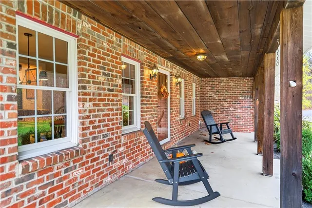 a view of a chairs in the balcony