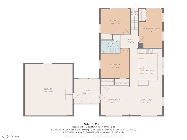 5062 Lee Road Maple Heights, OH 44137 - Photo 49 of 50 View of floor plan / room layout