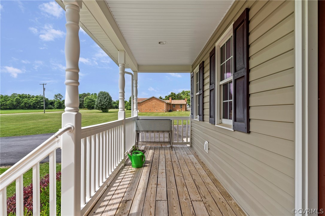 13514 Old Stage Road Hopewell, VA 23860 - Photo 5 of 42 a balcony view with a seating space