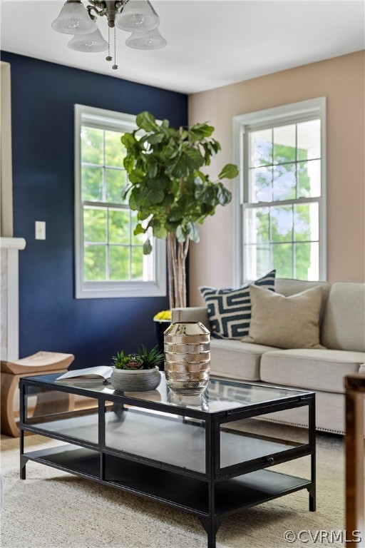 13514 Old Stage Road Hopewell, VA 23860 - Photo 8 of 42 a living room with furniture and a potted plant
