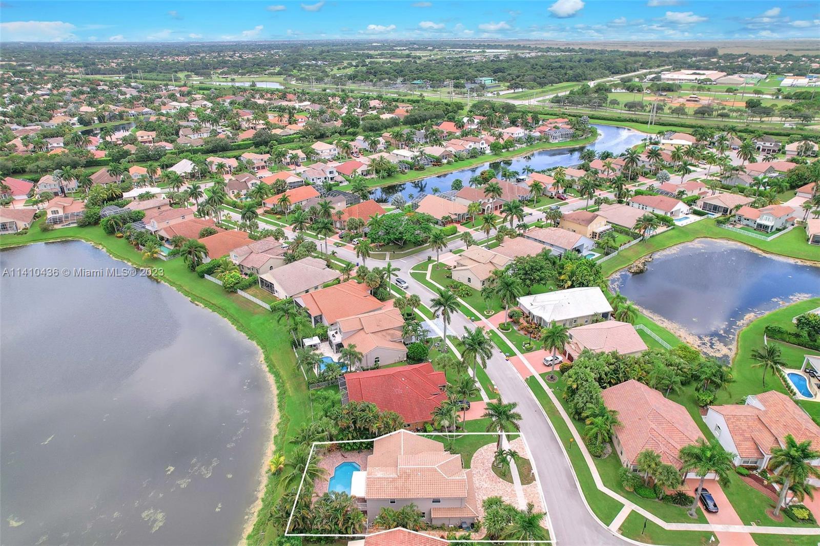 19440 Preserve Drive Boca Raton, FL 33498 - Photo 65 of 69 an aerial view of residential houses with outdoor space