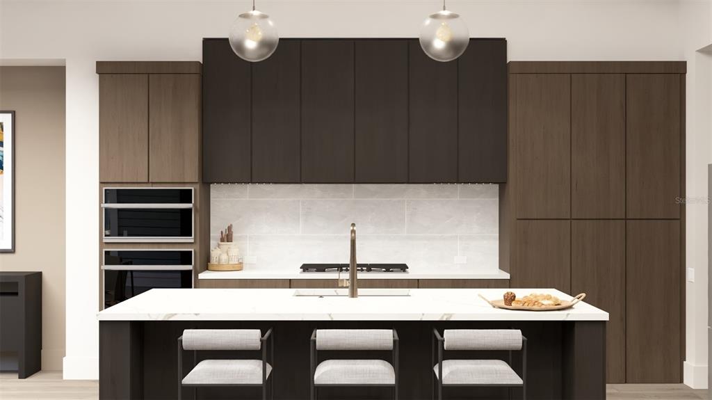 6023 Southwest 124th Way Archer, FL 32618 - Photo 4 of 21 a kitchen with a table chairs and white cabinets