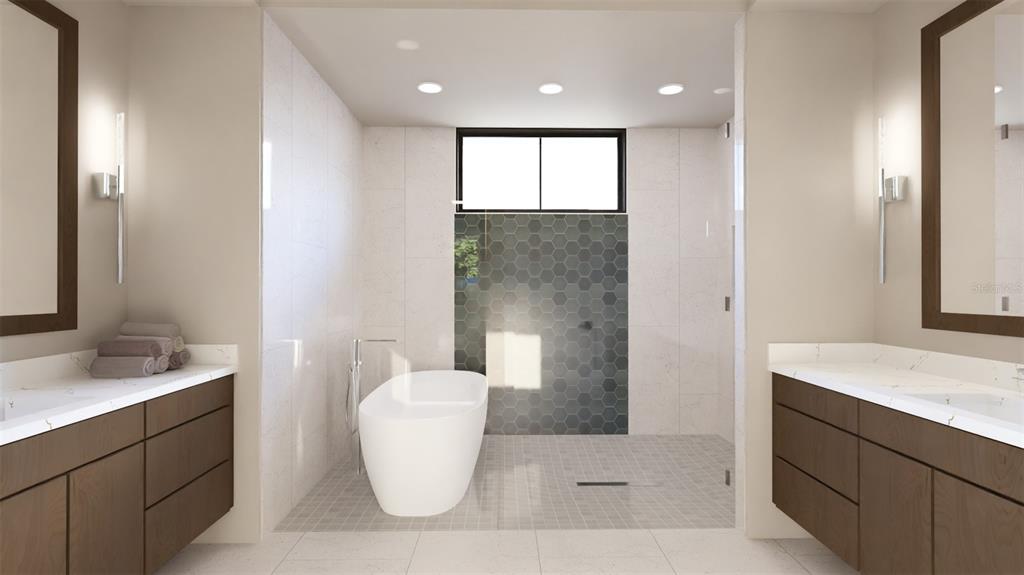 6023 Southwest 124th Way Archer, FL 32618 - Photo 8 of 21 a bathroom with a sink and a mirror