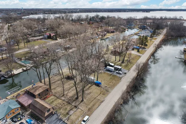 a view of a lake from a balcony