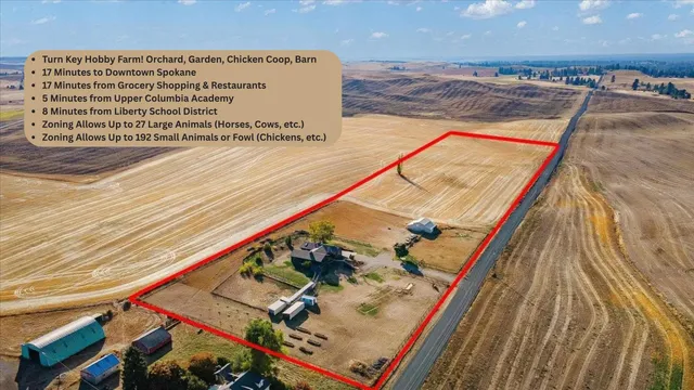$750,000 | 1112 East Jennings Road, Spangle, WA 99031