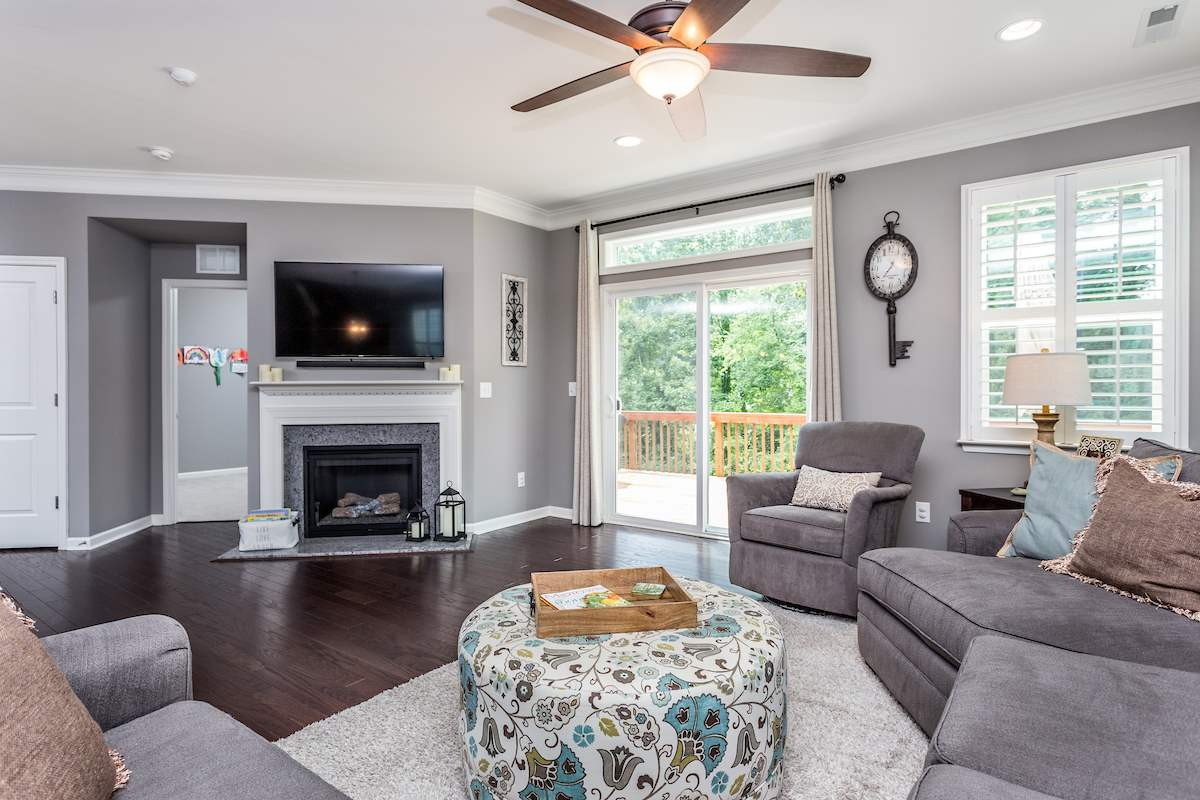 732 Birch Arbor Circle Raleigh, NC 27604 - Photo 5 of 25 Fireplace