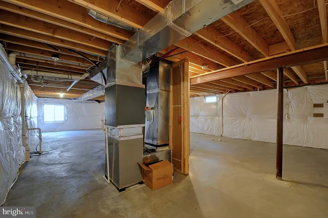 a view of a storage room