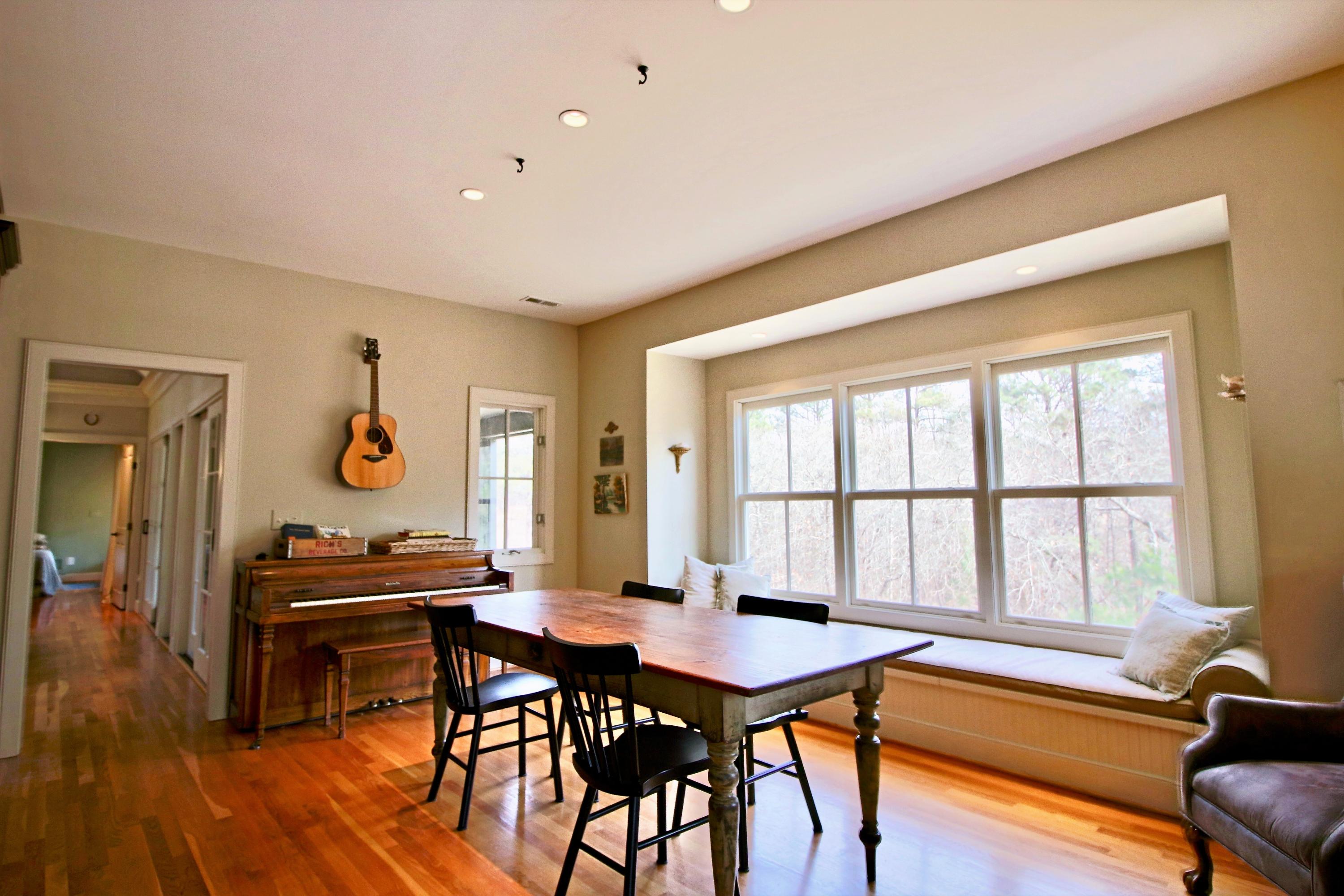 205 McDeeds Creek Road Carthage, NC 28327 - Photo 19 of 56 Dining Room with lovely window Bench