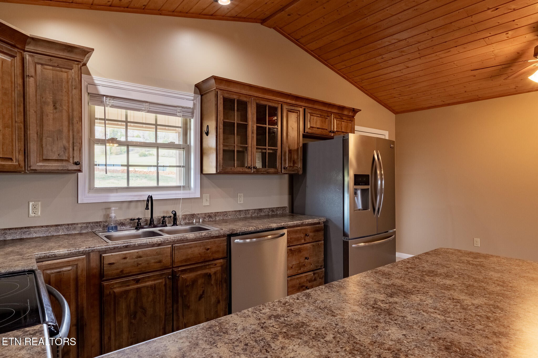 140 Washita Rutledge, TN 37861 - Photo 13 of 38 a kitchen with refrigerator cabinets and a sink