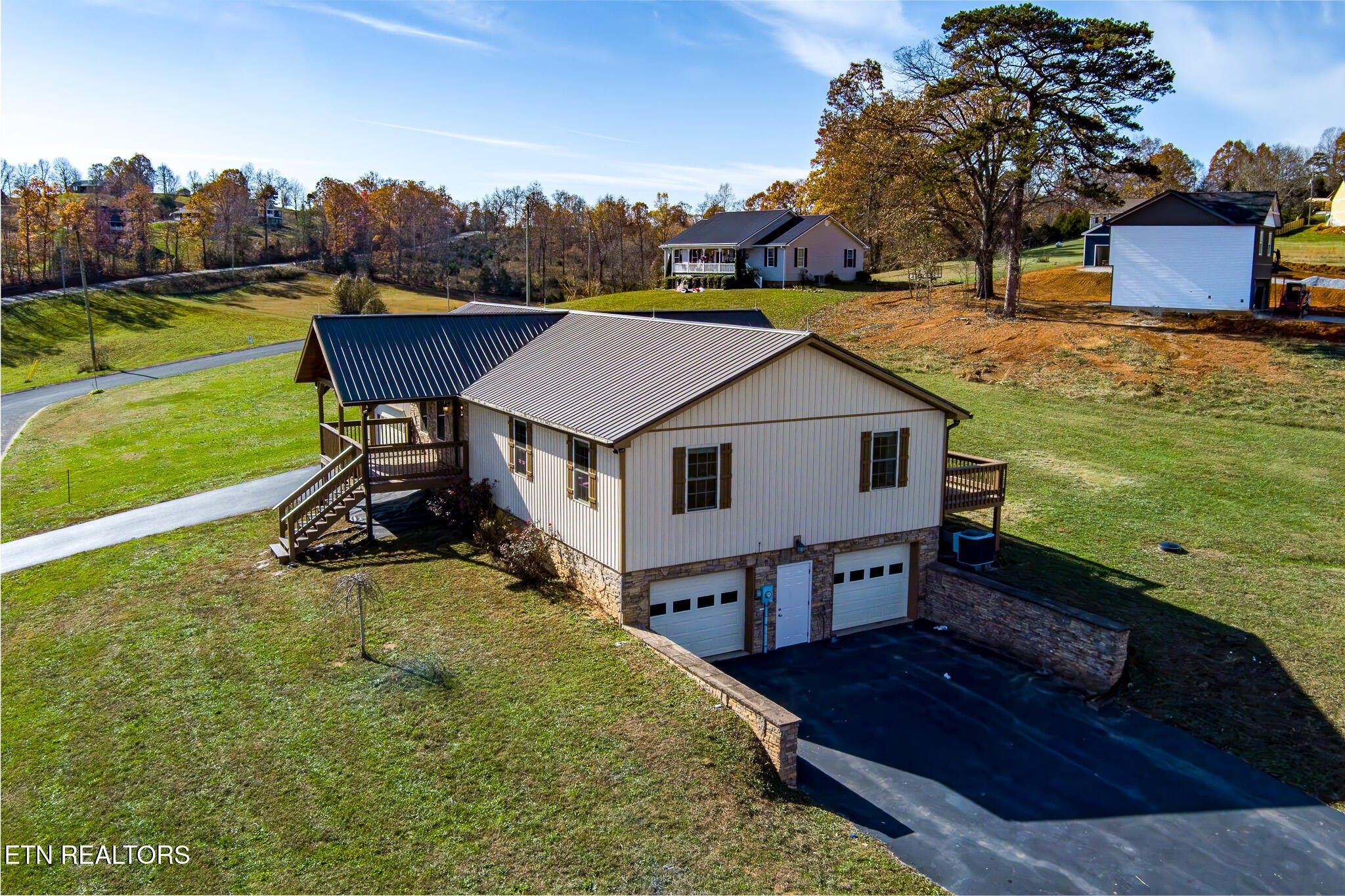 140 Washita Rutledge, TN 37861 - Photo 4 of 38 a view of a house with pool and a yard