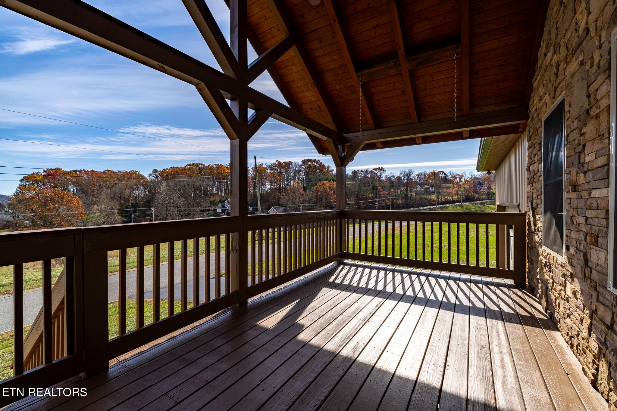 140 Washita Rutledge, TN 37861 - Photo 6 of 38 a view of balcony with wooden floor