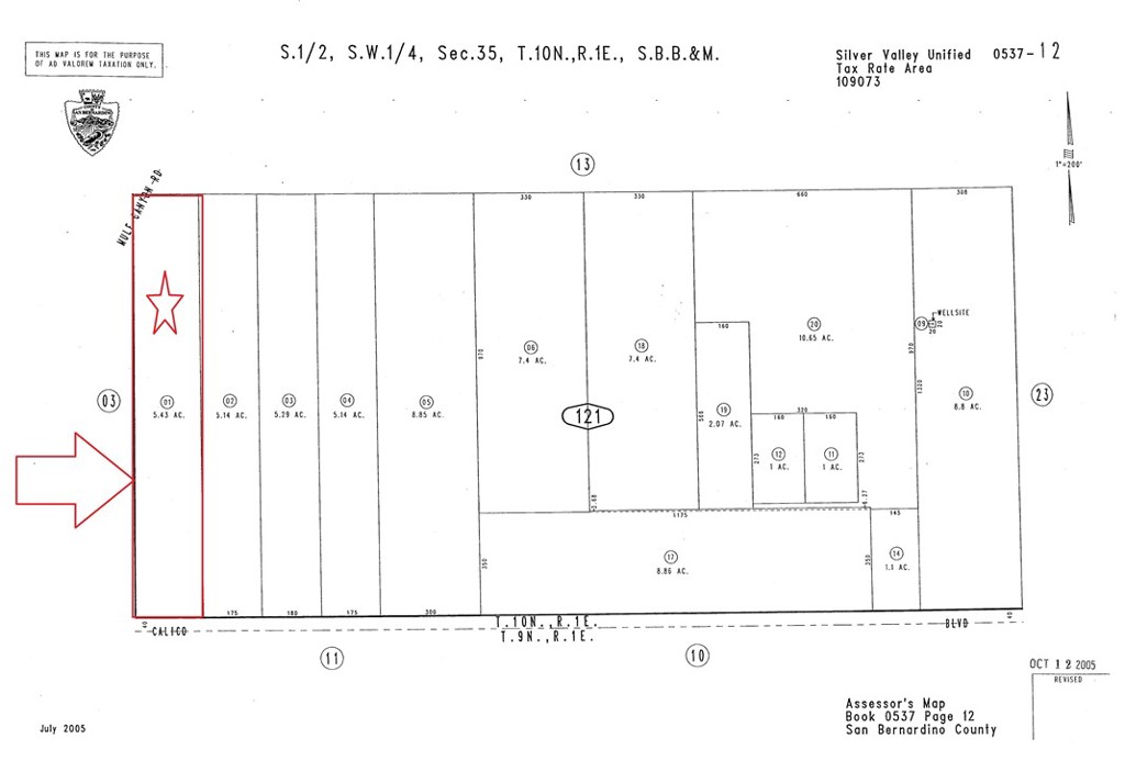 0 Calico Boulevard Yermo, CA 92398 - Photo 11 of 12 a picture of a floor