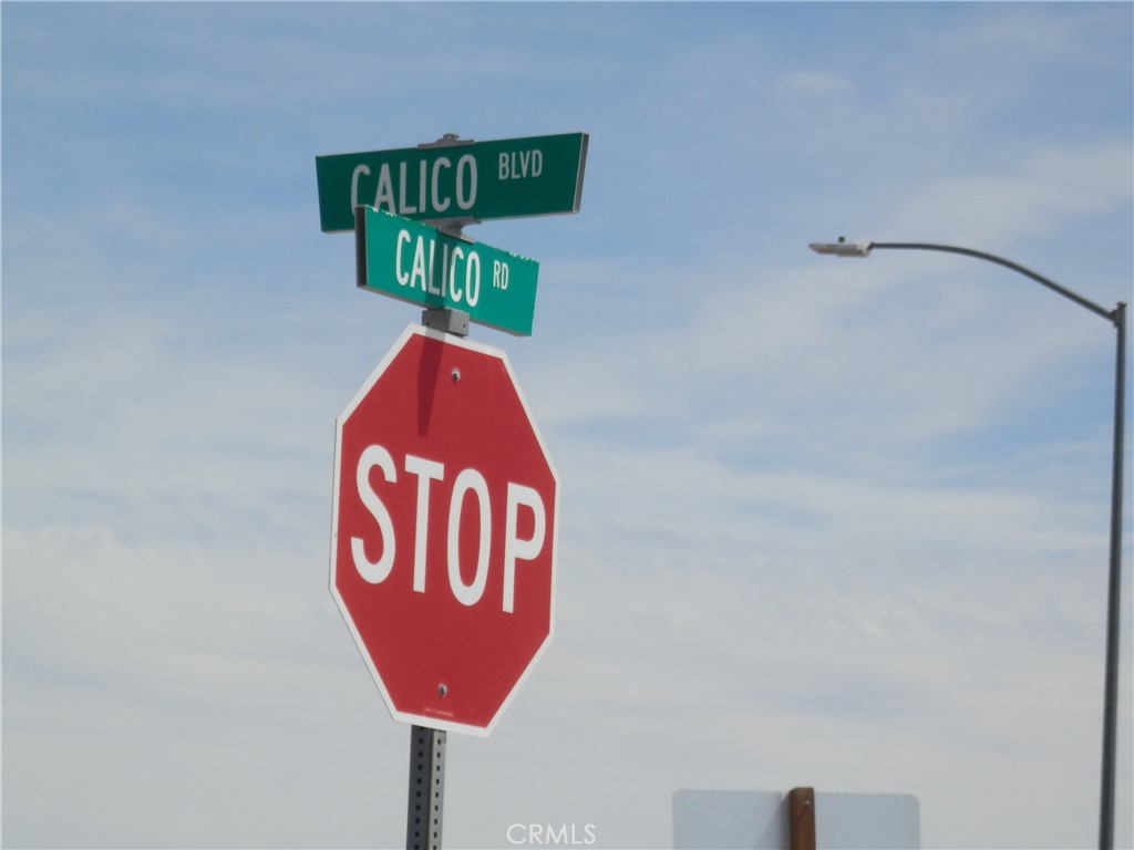0 Calico Boulevard Yermo, CA 92398 - Photo 4 of 12 a close up of a sign board