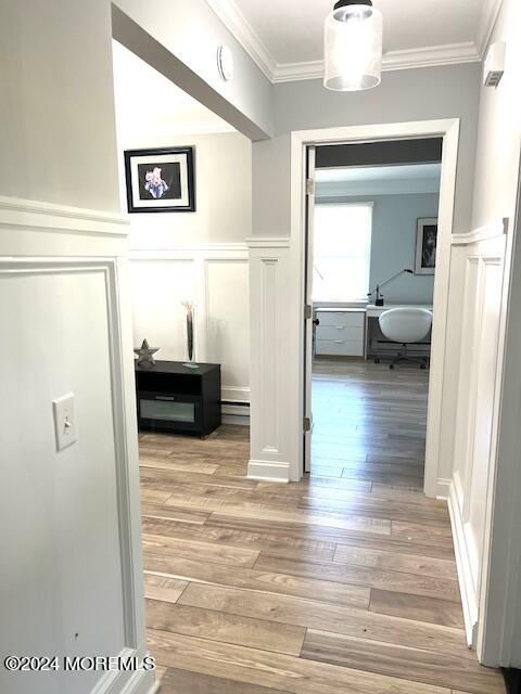 8 Augusta Road, Unit 73 Whiting, NJ 08759 - Photo 14 of 22 a view of a hallway view with couch and wooden floor