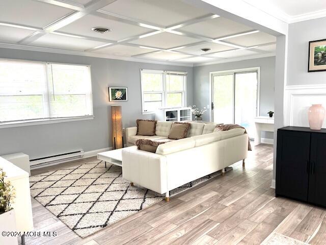8 Augusta Road, Unit 73 Whiting, NJ 08759 - Photo 2 of 22 a living room with furniture and a flat screen tv