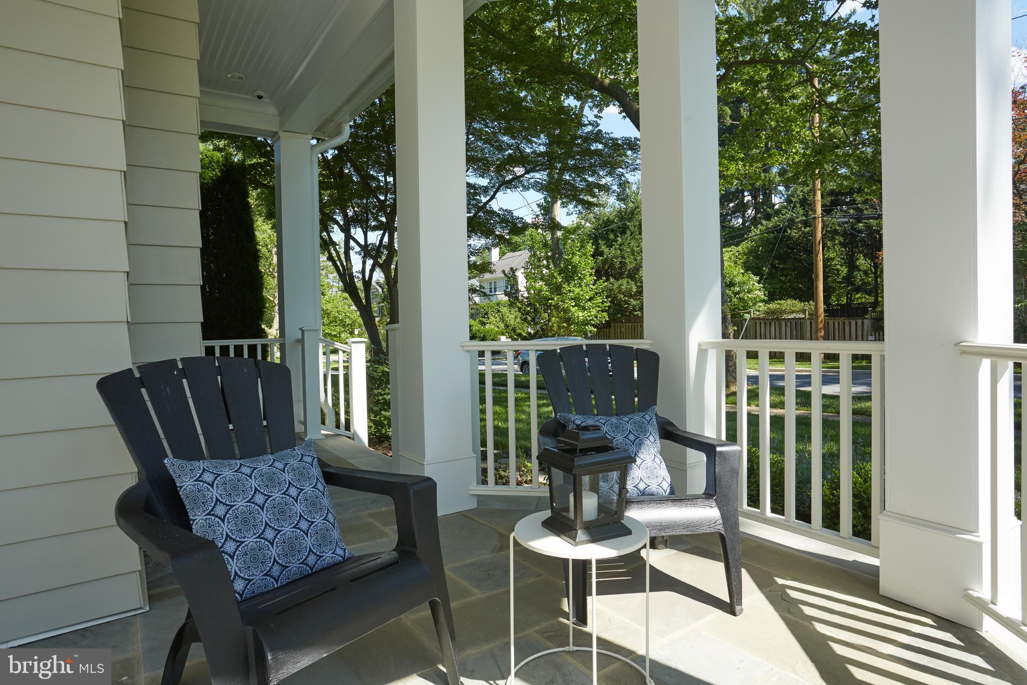 8003 Maple Ridge Road Bethesda, MD 20814 - Photo 12 of 30 a view of a balcony with chair