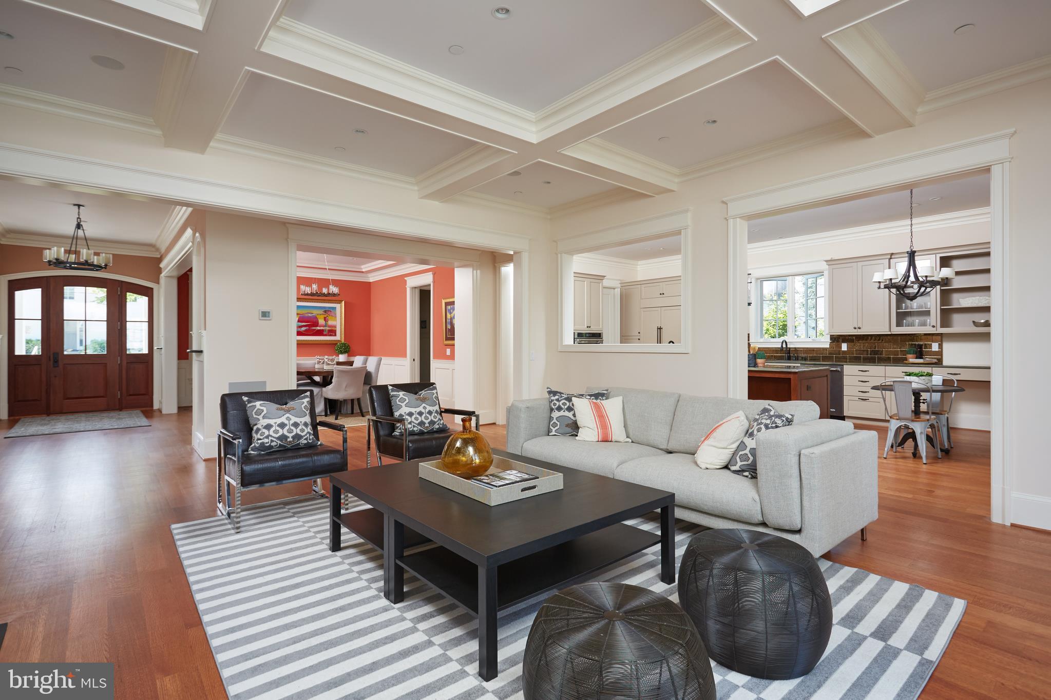 8003 Maple Ridge Road Bethesda, MD 20814 - Photo 10 of 30 a living room with furniture and wooden floor