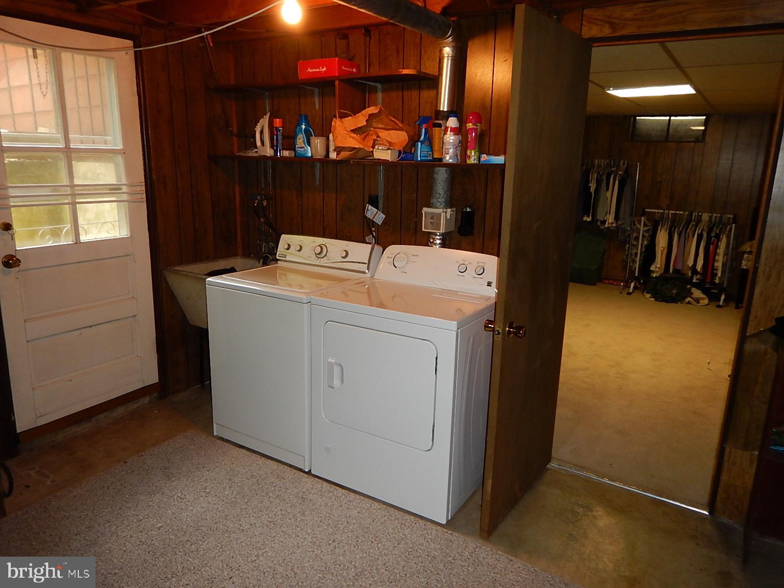 205 Red Pump Road Bel Air, MD 21014 - Photo 31 of 31 Laundry Room/Workshop and walk-out stairs