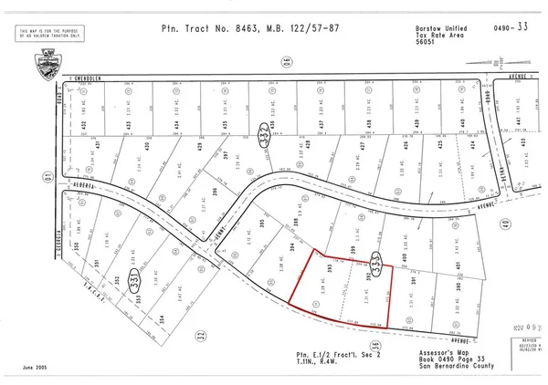 $7,950 | 12120 Alberta Avenue, Hinkley, CA 92347
