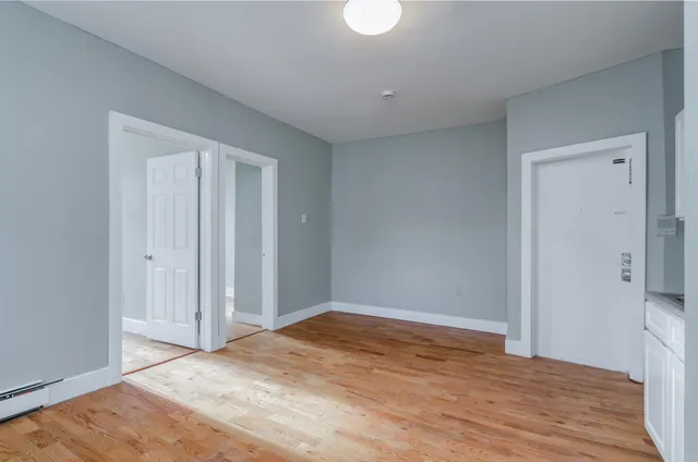 a view of empty room