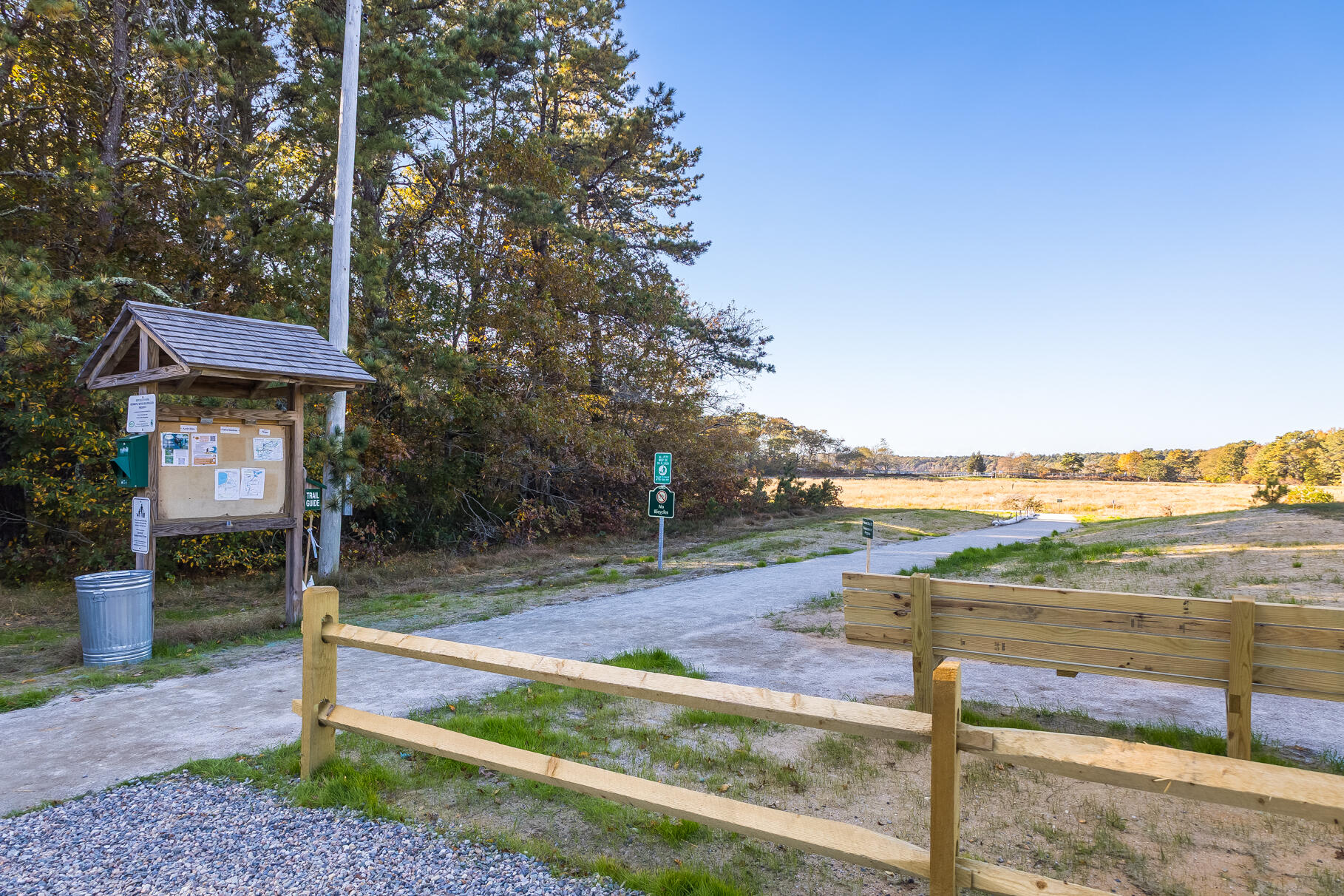 3 Bentley Road Harwich, MA 02645 - Photo 5 of 7 a street sign on the side of the road