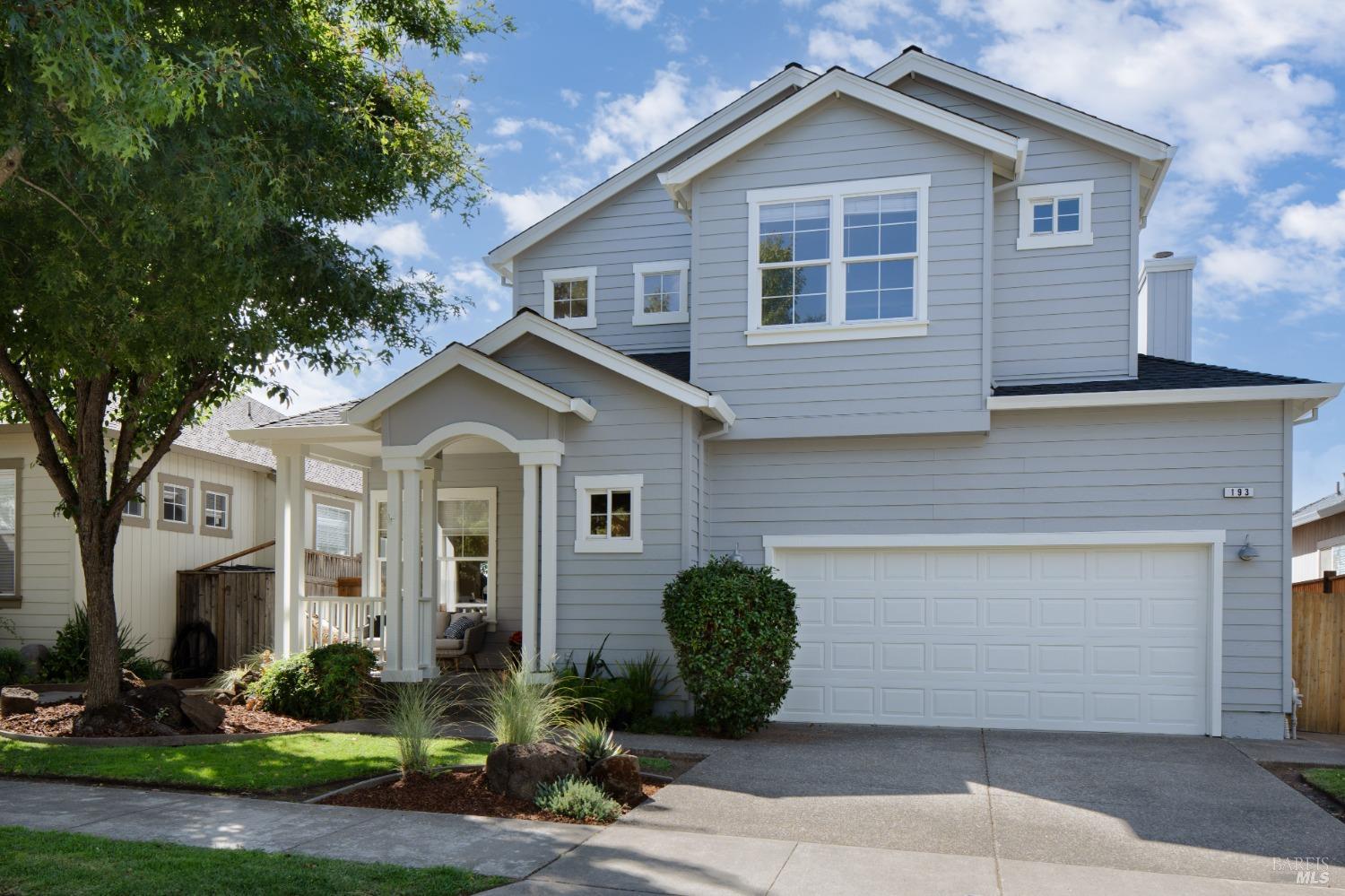 193 El Encanto Way Santa Rosa, CA 95409 - Photo 1 of 1 a front view of a house with garden