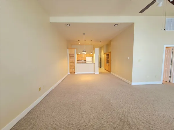 a view of empty room