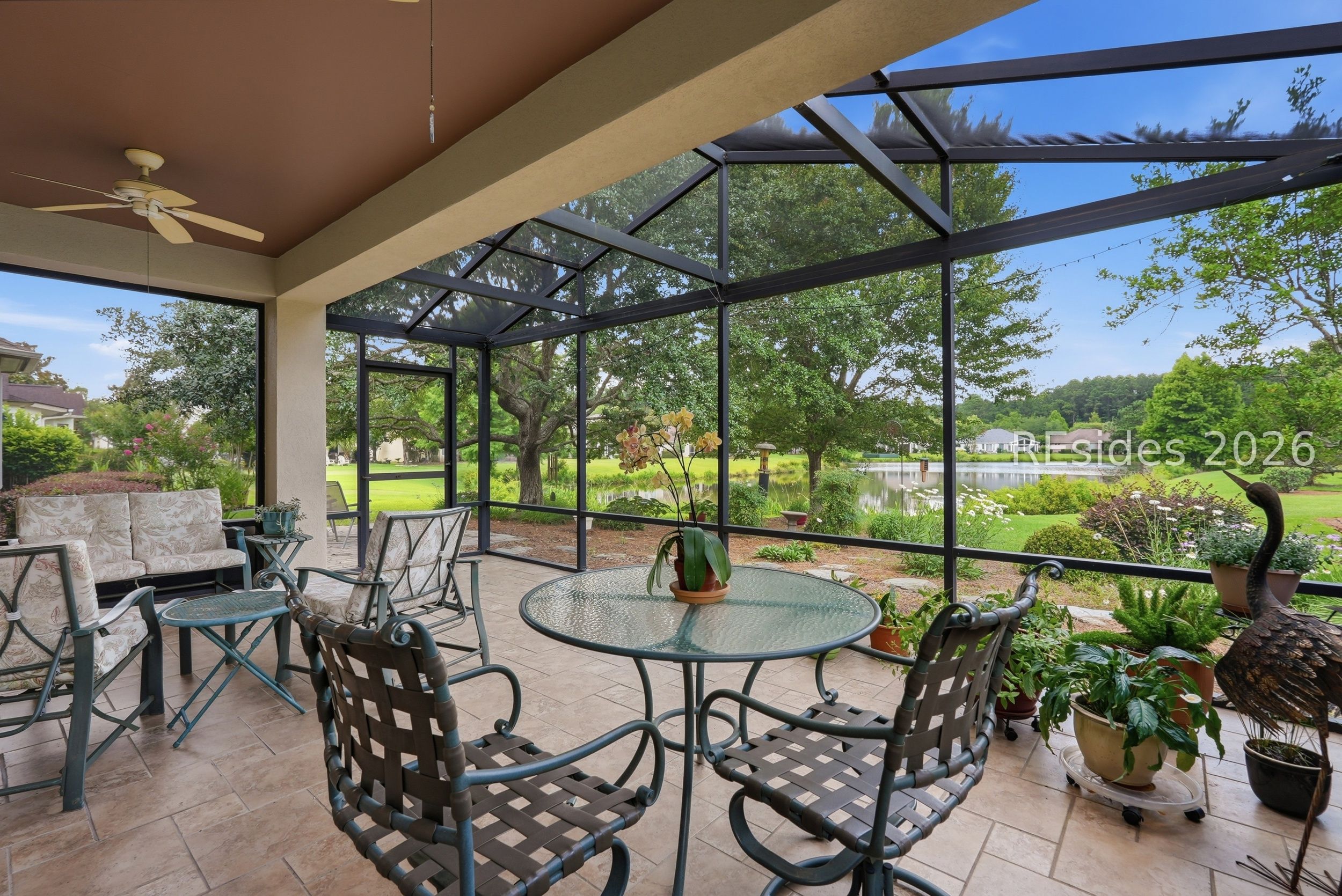 133 Hampton Circle Bluffton, SC 29909 - Photo 26 of 42 Expanded Screen Lanai