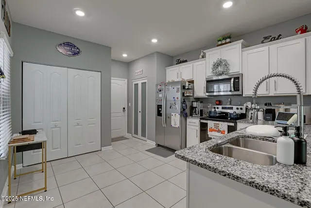 a room with furniture and window