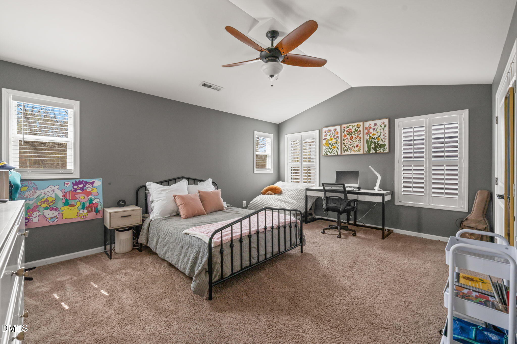 1716 Main Divide Drive Wake Forest, NC 27587 - Photo 25 of 45 a living room with a bed furniture and a window
