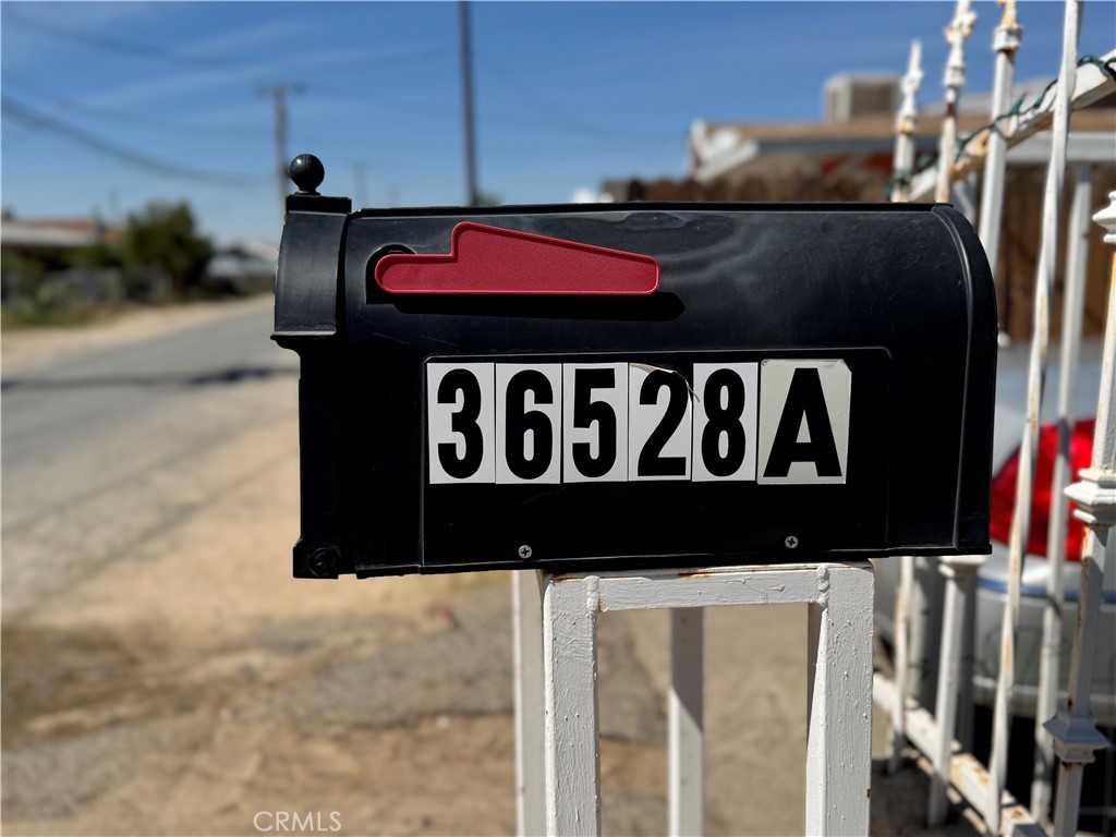 36528 Irwin Road Barstow, CA 92311 - Photo 32 of 35 a close up of a street sign