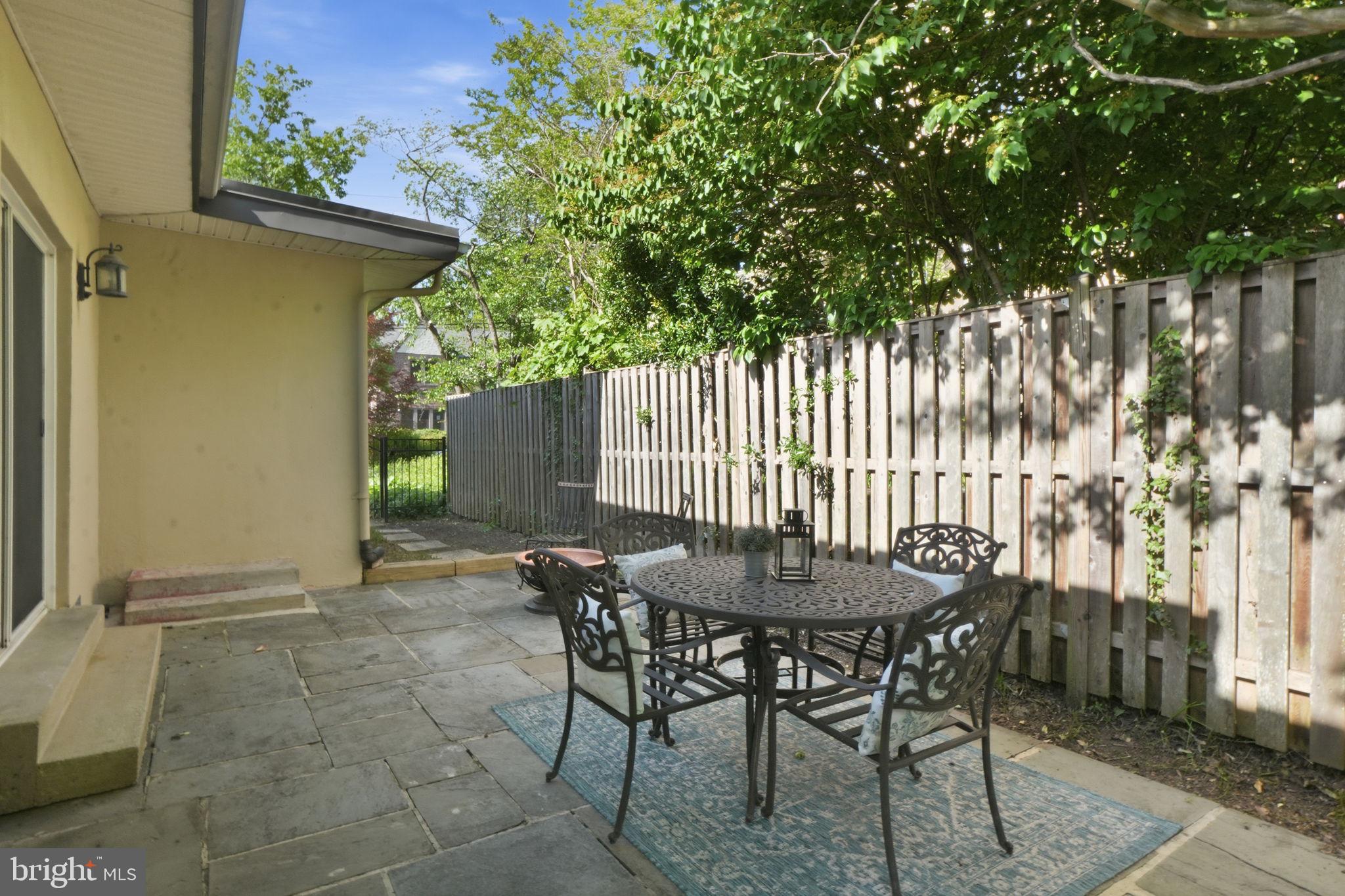 1416 Geranium Street Northwest Washington, DC 20012 - Photo 35 of 39 Back Patio