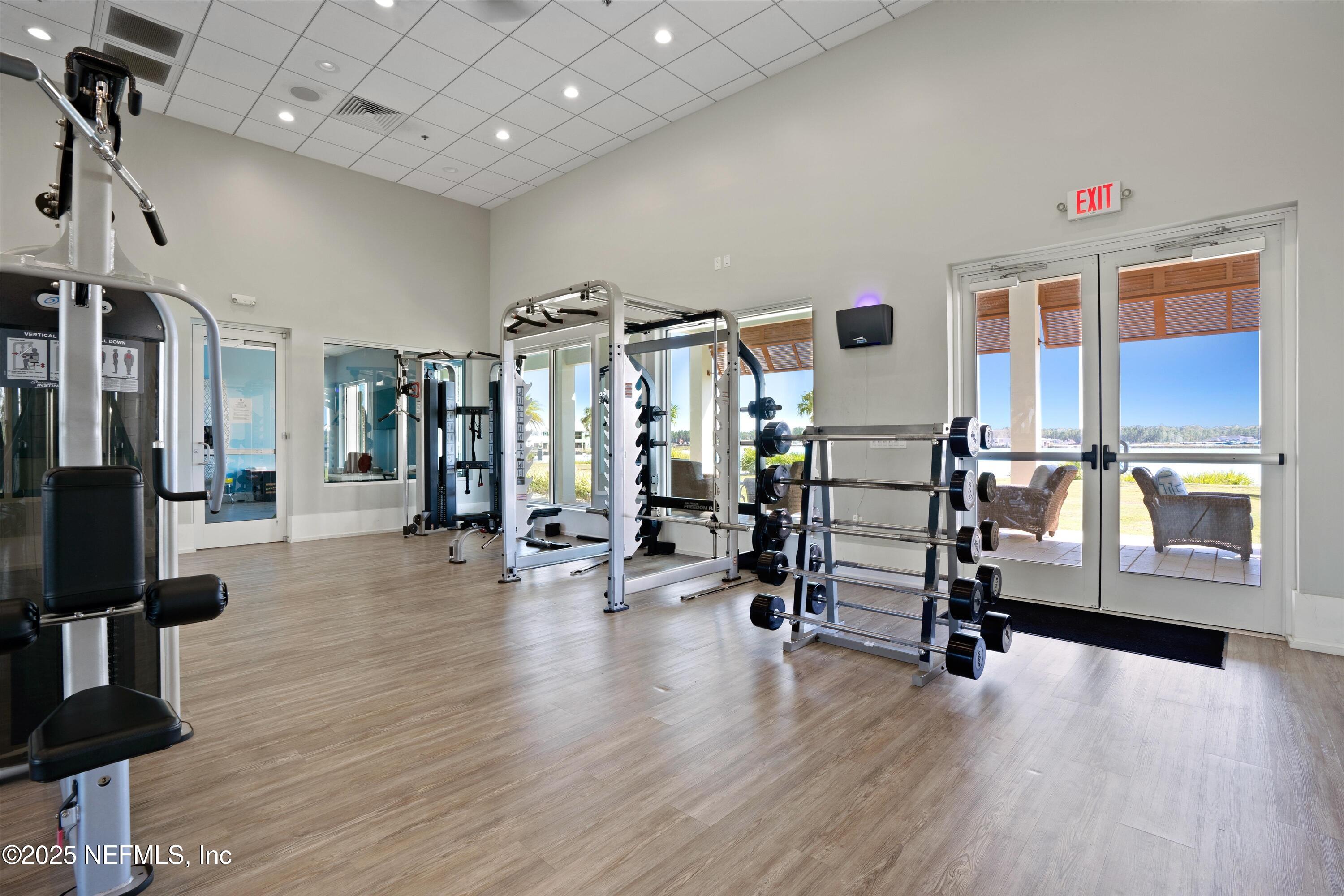 352 Boracay Circle St. Johns, FL 32259 - Photo 31 of 45 a view of a room with gym equipment