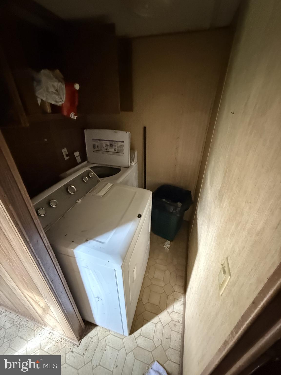 9121 Deal Island Road Deal Island, MD 21821 - Photo 11 of 12 a utility room with dryer and washer