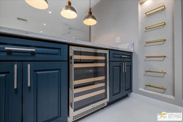 a view of a hallway with closet