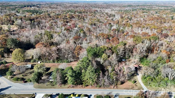 an aerial view of residential house and space