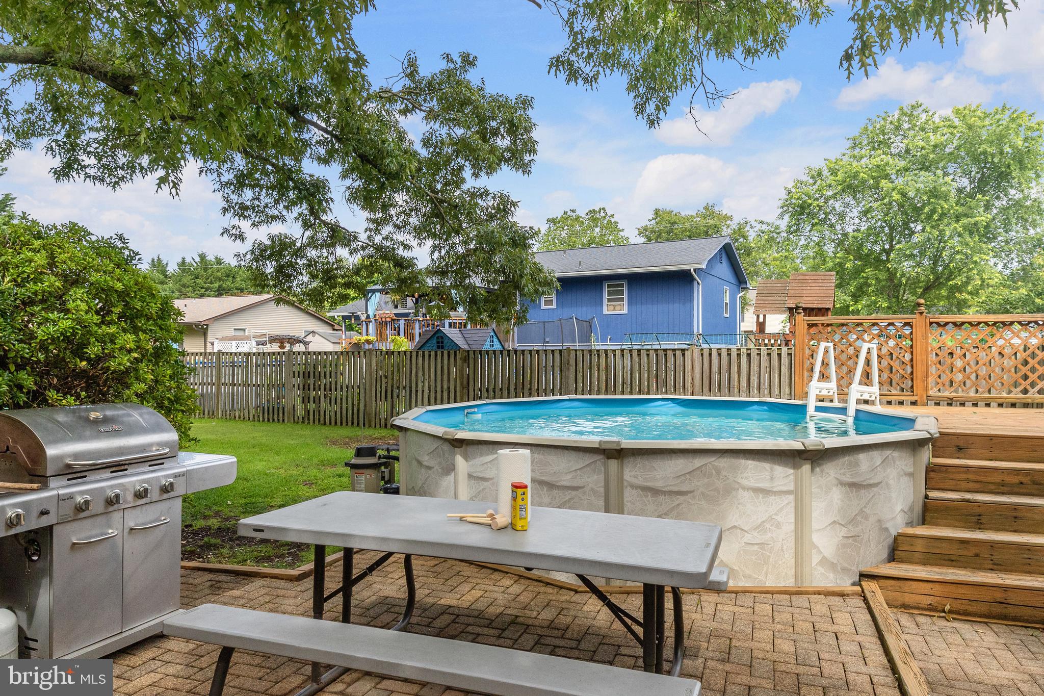 518 Laurel Road Riva, MD 21140 - Photo 27 of 42 a view of a backyard with sitting area